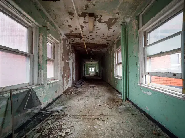 Abandoned Mount St Mary Hospital in New York