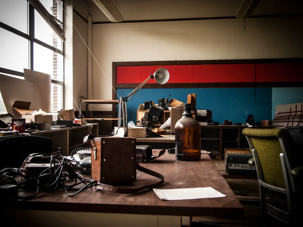 abandoned film school and production studio in pennsylvania