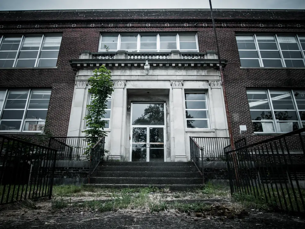 abandoned film school and production studio in pennsylvania
