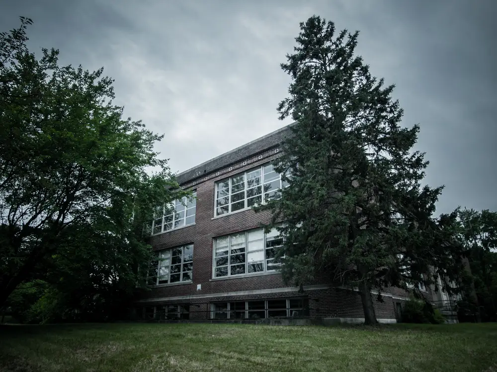 abandoned film school and production studio in pennsylvania