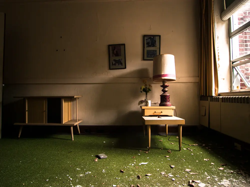 abandoned film school and production studio in pennsylvania