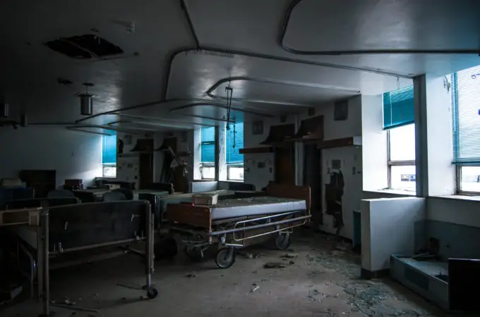 A 10-story Standing Biohazard