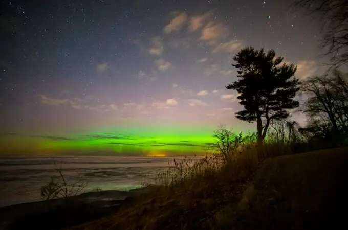The Aurora Over Erie