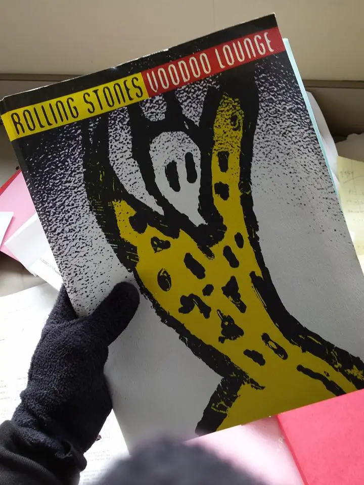 rolling stones voodoo lounge promotional packet 