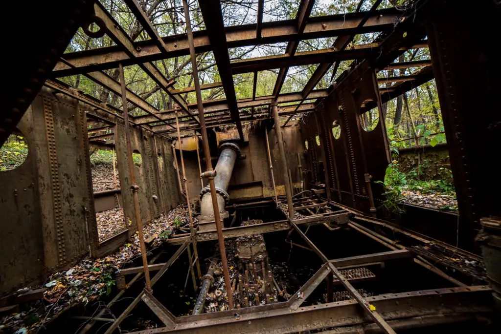 rusted abandoned ghost ship