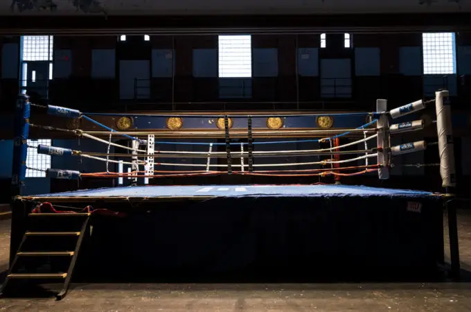 Abandoned Rocky Boxing Ring – Blue Horizon