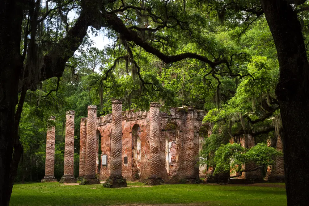 Beautiful Ruins of the Old Sheldon Church