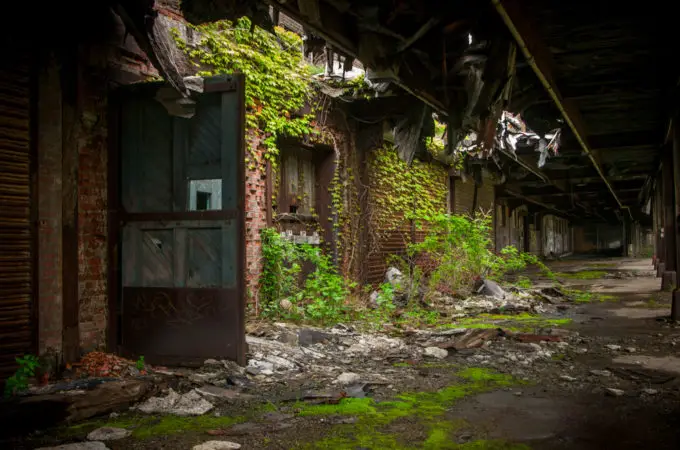 Massive Abandoned Train Station