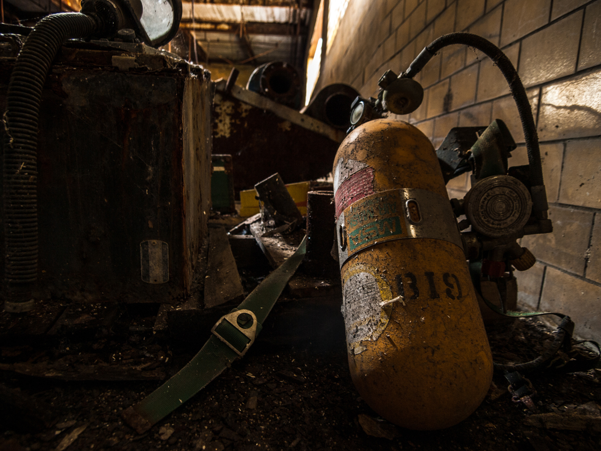 Abandoned Industrial Rayon Plant