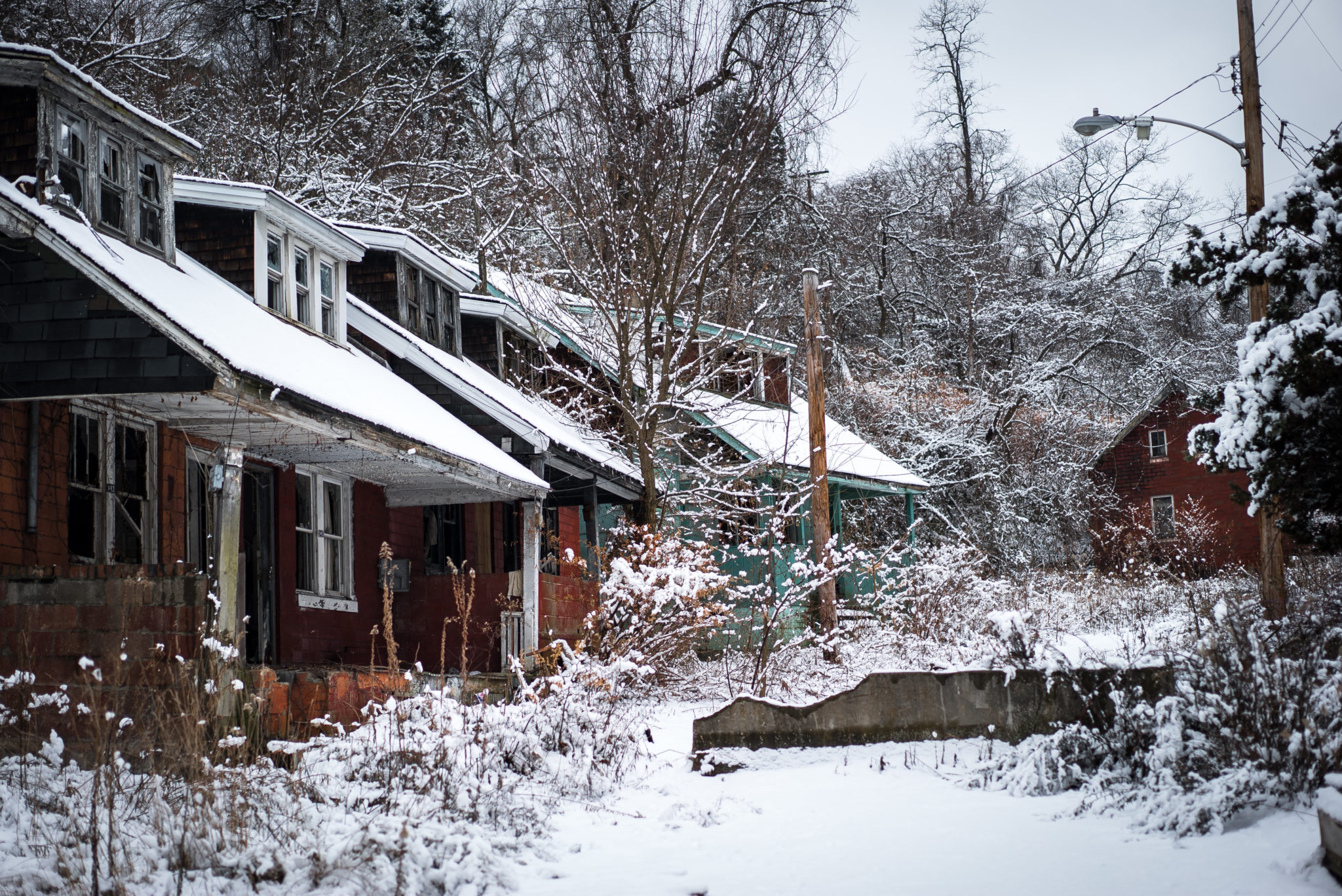 The Eerie Abandoned Neighborhood of Lincoln Way