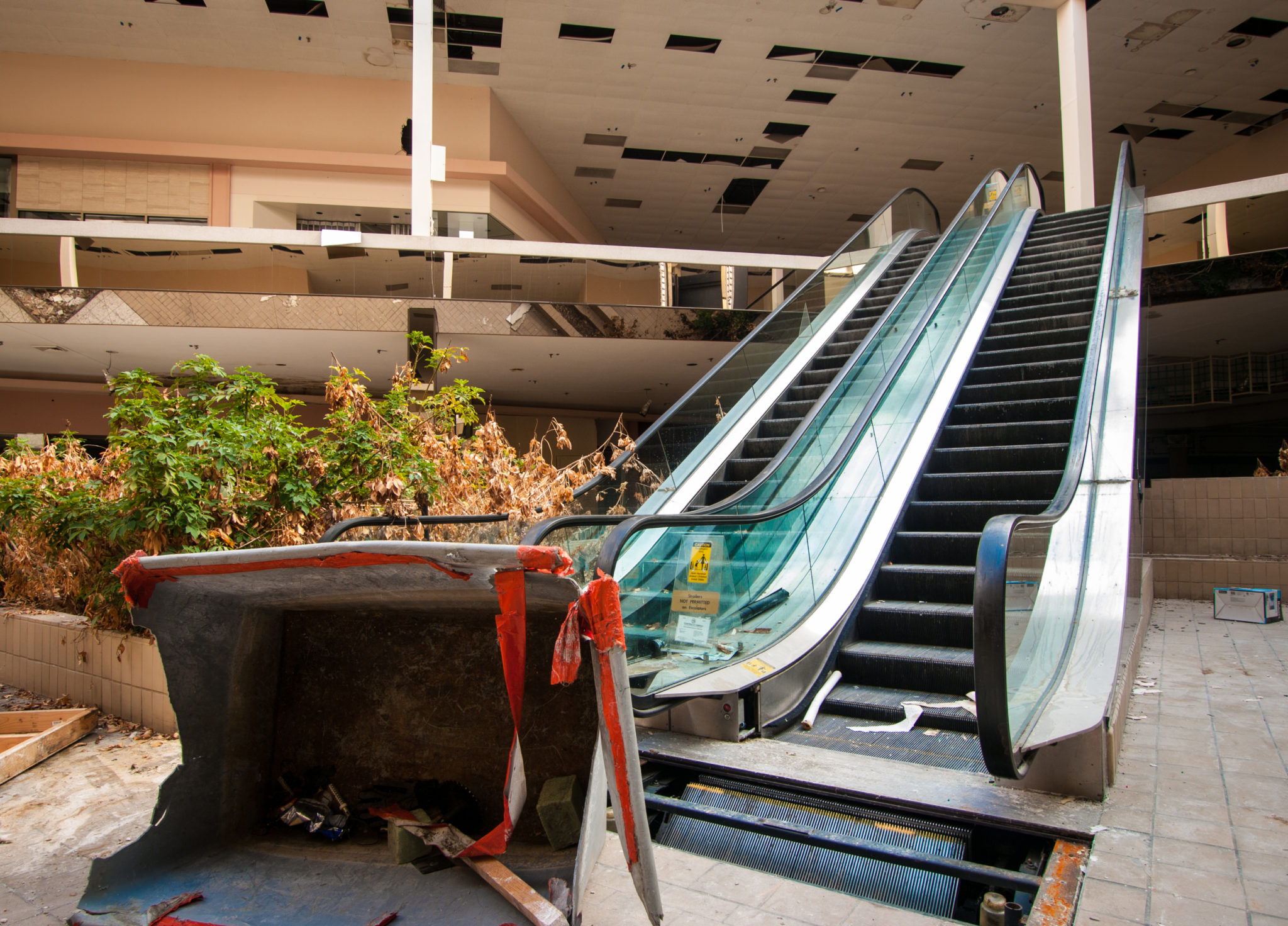 The Very Loud Silence of an Abandoned Mall