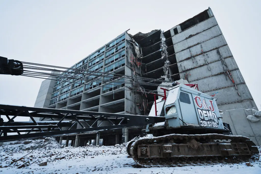 north randall hotel demolition