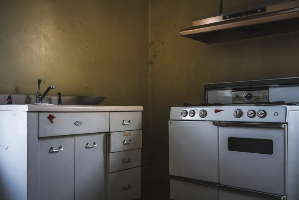 old stove inside madison seminary madison ohio