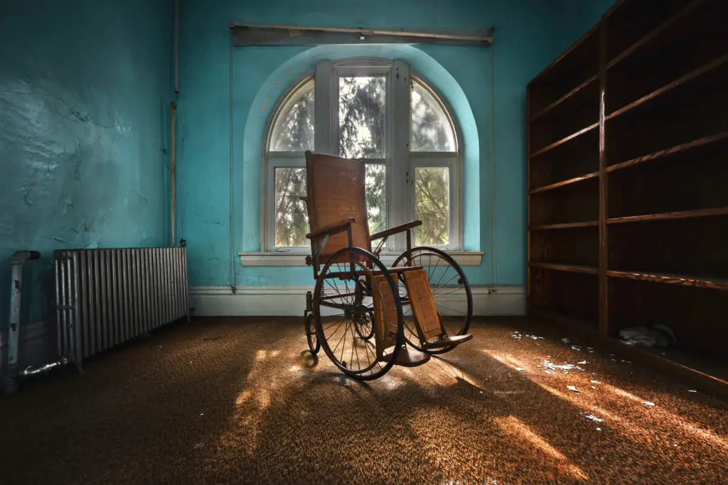 wheelchair inside madison seminary madison ohio