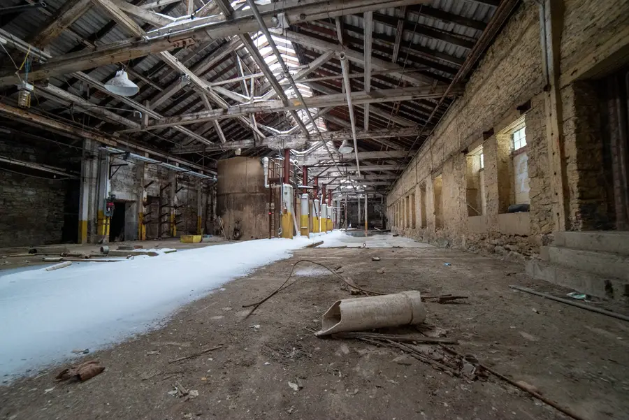 Adams Bag Factory Abandoned Chagrin Falls