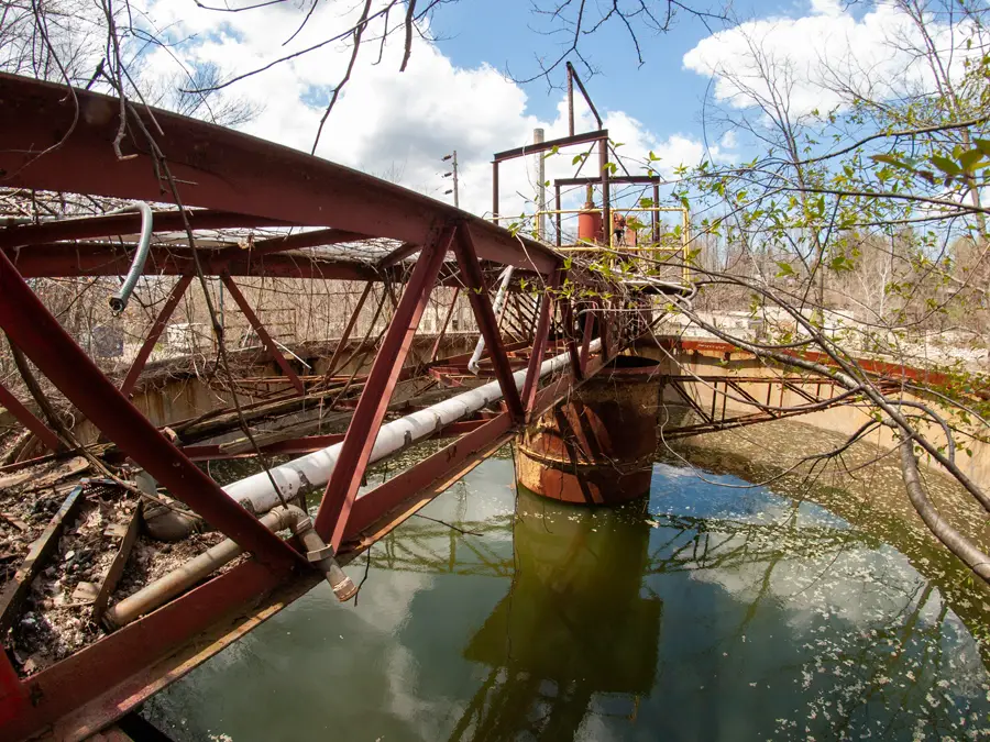 Adams Bag Factory Abandoned Chagrin Falls
