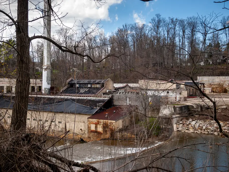 Adams Bag Factory Abandoned Chagrin Falls