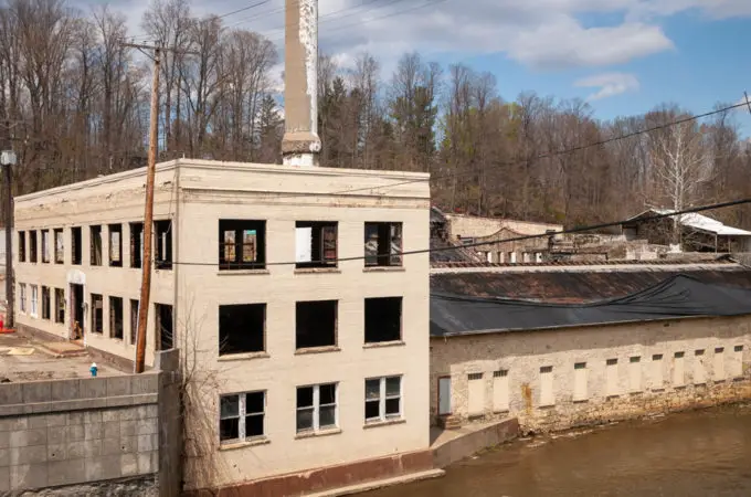 A 161-Year-Old Abandoned Paper Mill In Chagrin Falls