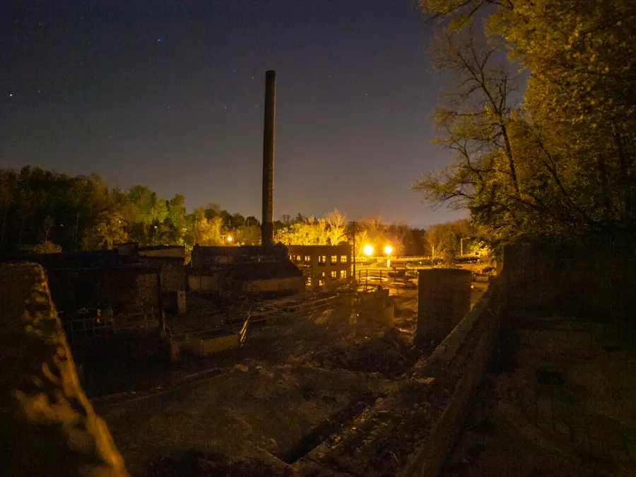 Adams Bag Factory Abandoned Chagrin Falls