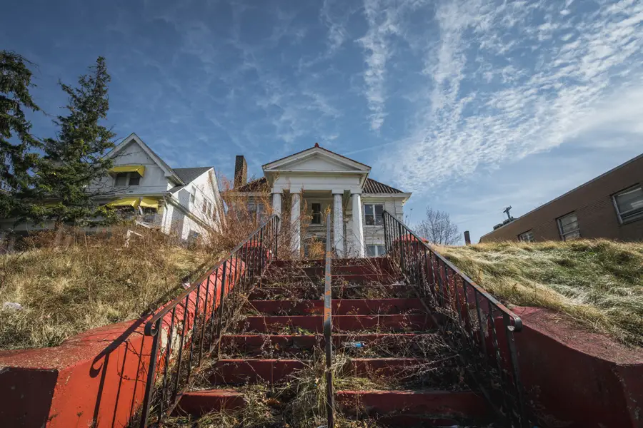 deboe house abandoned east cleveland ohio