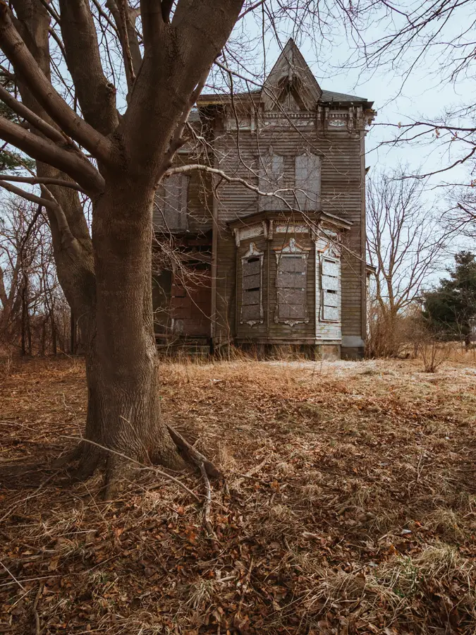 abandoned victorian house nova beach house ohio