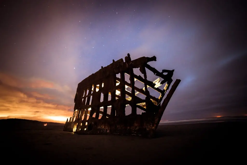 Abandoned Shipwreck Oregon