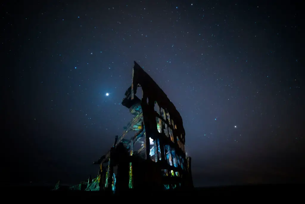 Abandoned Shipwreck Oregon