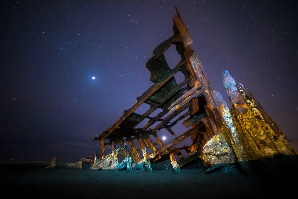 Abandoned Shipwreck Oregon