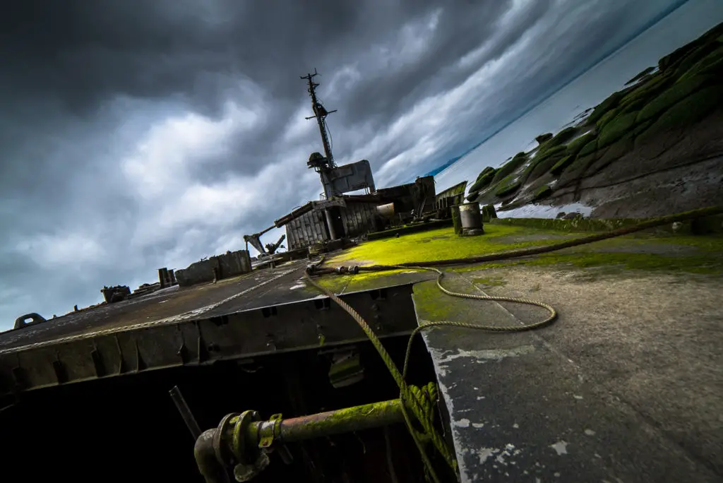Abandoned Shipwreck Washington