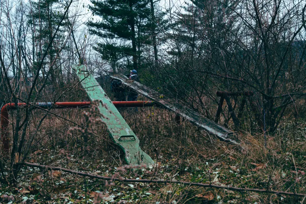 Abandoned teeter totter 
