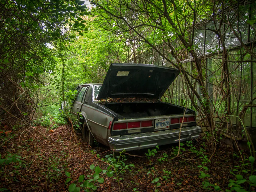otto's abandoned greenhouse in ohio