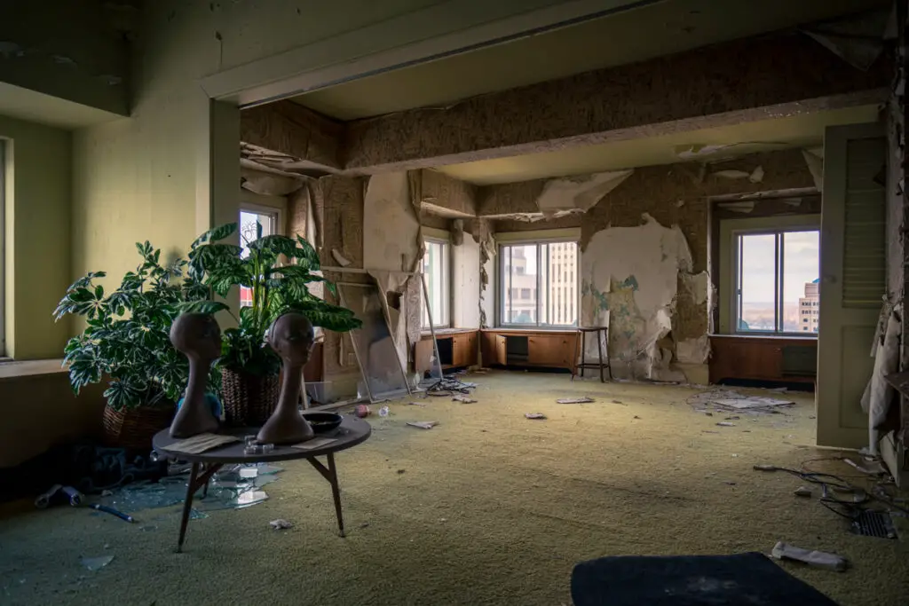 abandoned centre city dayton ohio