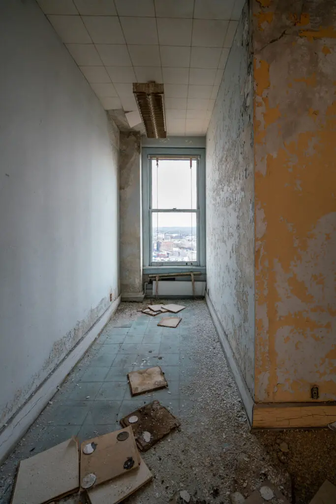 abandoned centre city dayton ohio