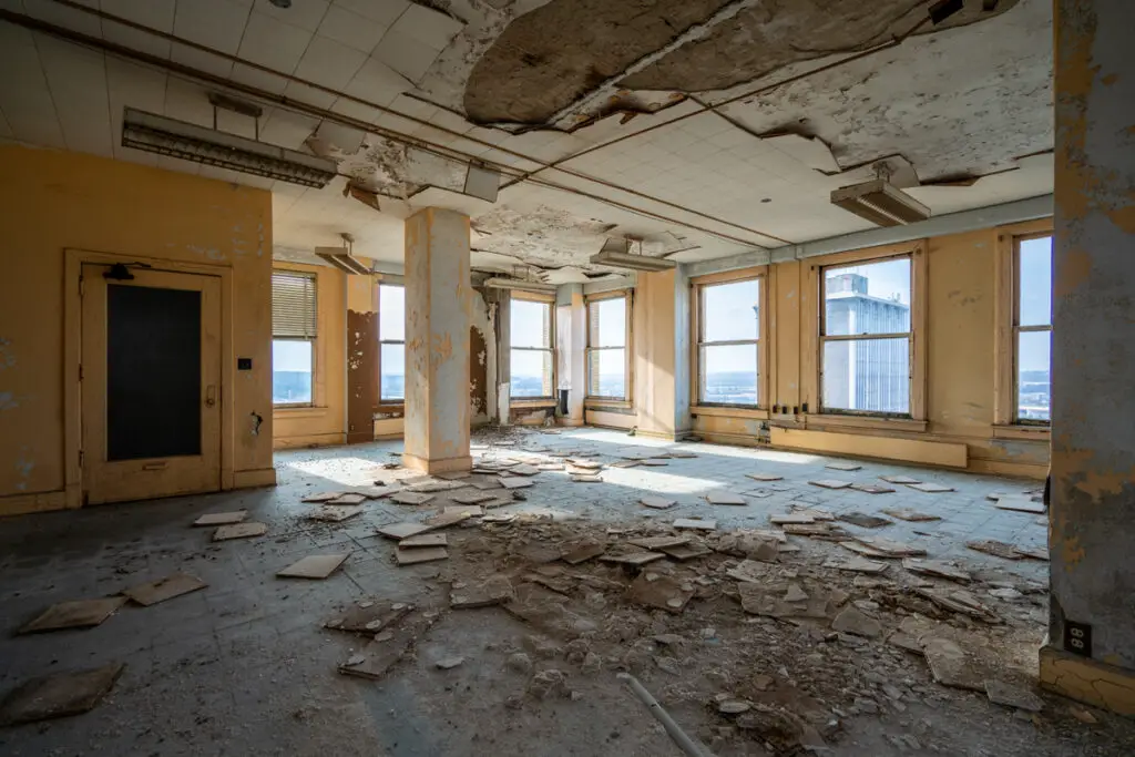 abandoned centre city dayton ohio