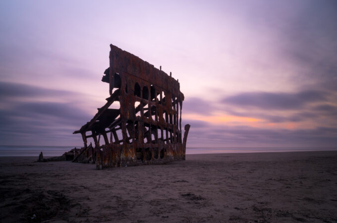 Wreck Of The Peter Iredale 115 Years Later