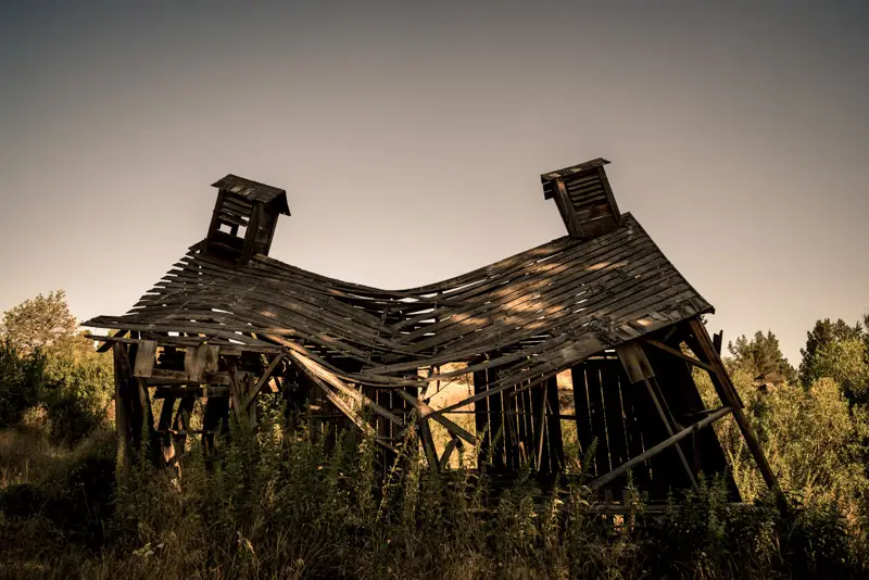 barn in antelope oregon