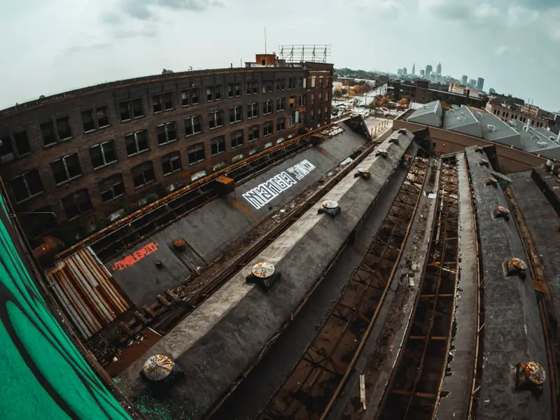abandoned warner & swasey factory in cleveland, ohio