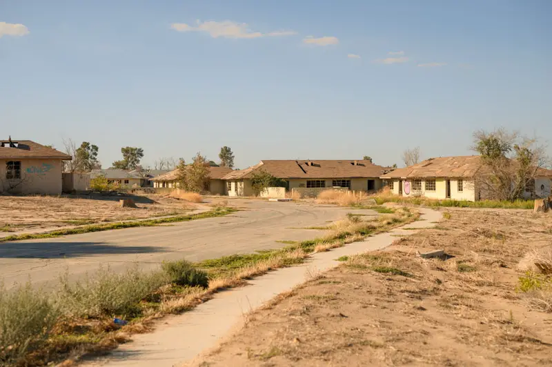 abandoned George Air Force Base