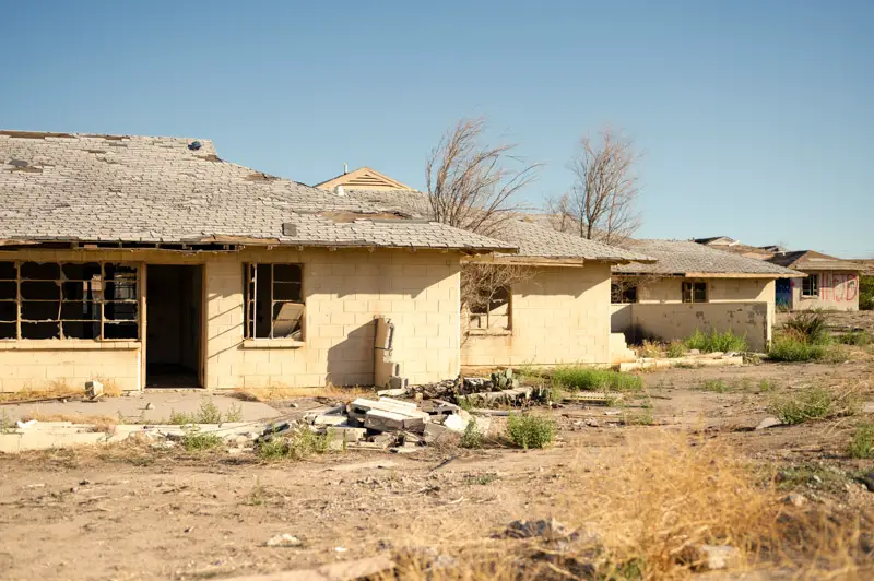 abandoned George Air Force Base