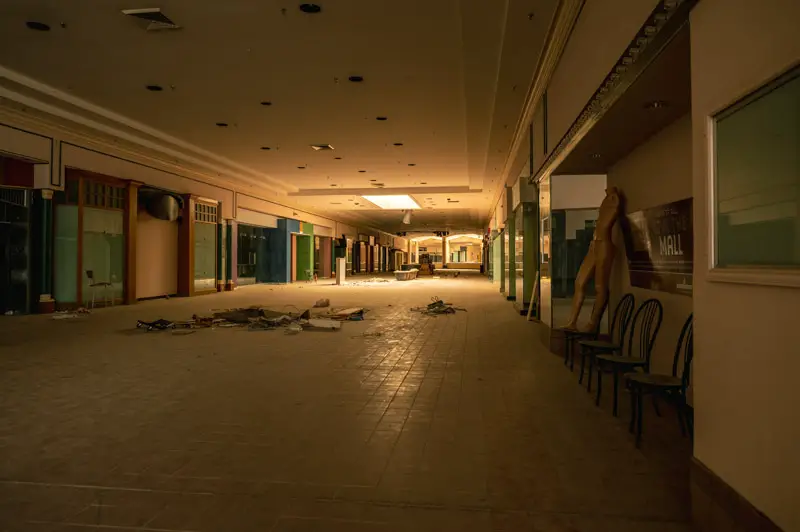 abandoned montgomery mall