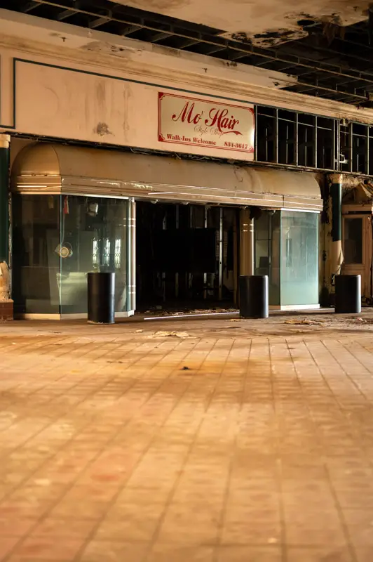 abandoned montgomery mall