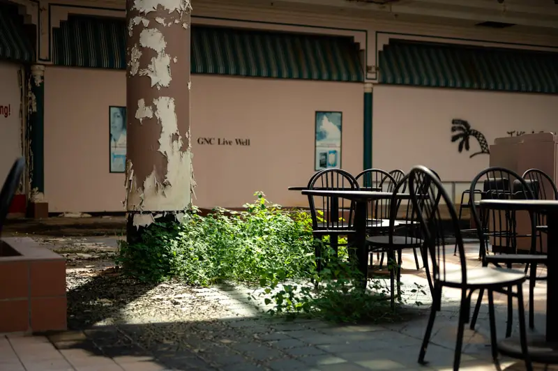 abandoned montgomery mall