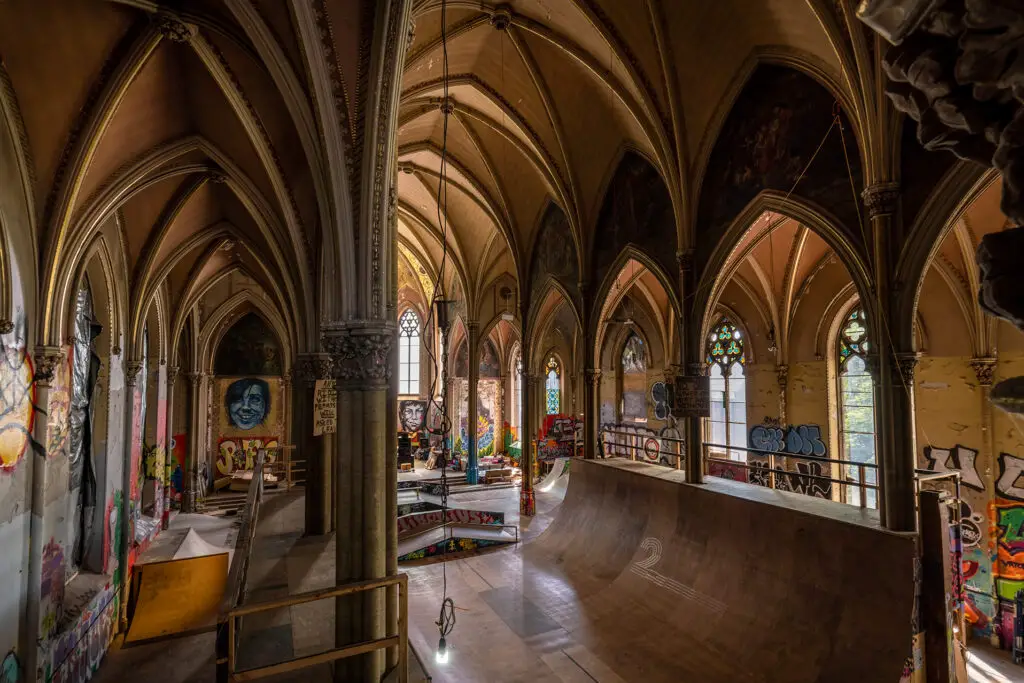 View from the upper area of Sk8 Liborius