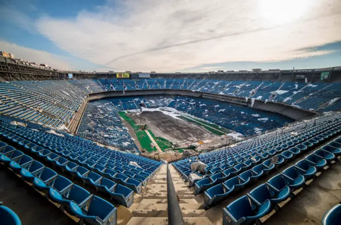 The Pontiac Silverdome – Once The Largest Stadium In The NFL