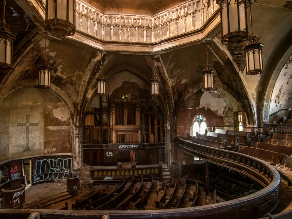 woodward ave church detroit