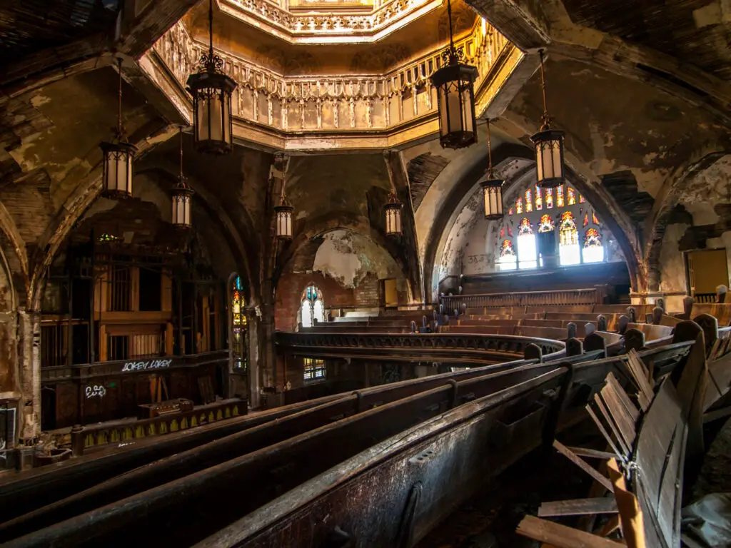 woodward ave church detroit
