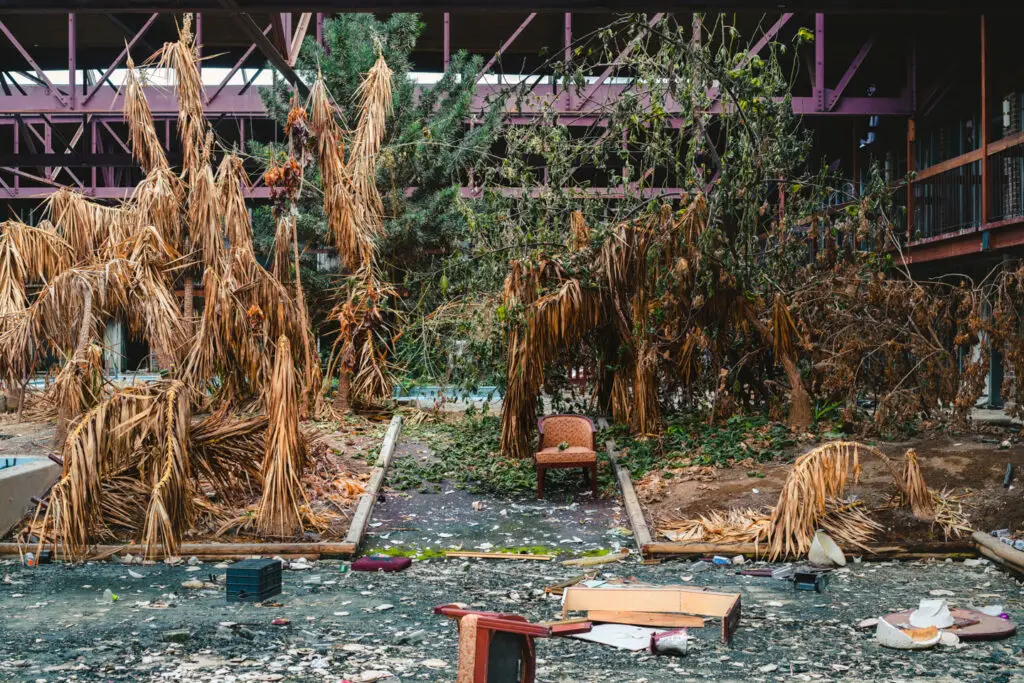 overgrown and abandoned days inn danville pennsylvania