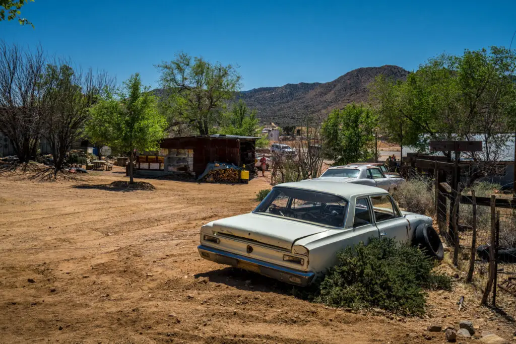 abandoned cars hackberry arizona
