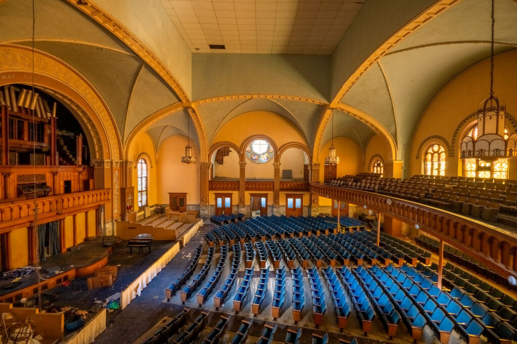 abandoned church in cleveland, ohio