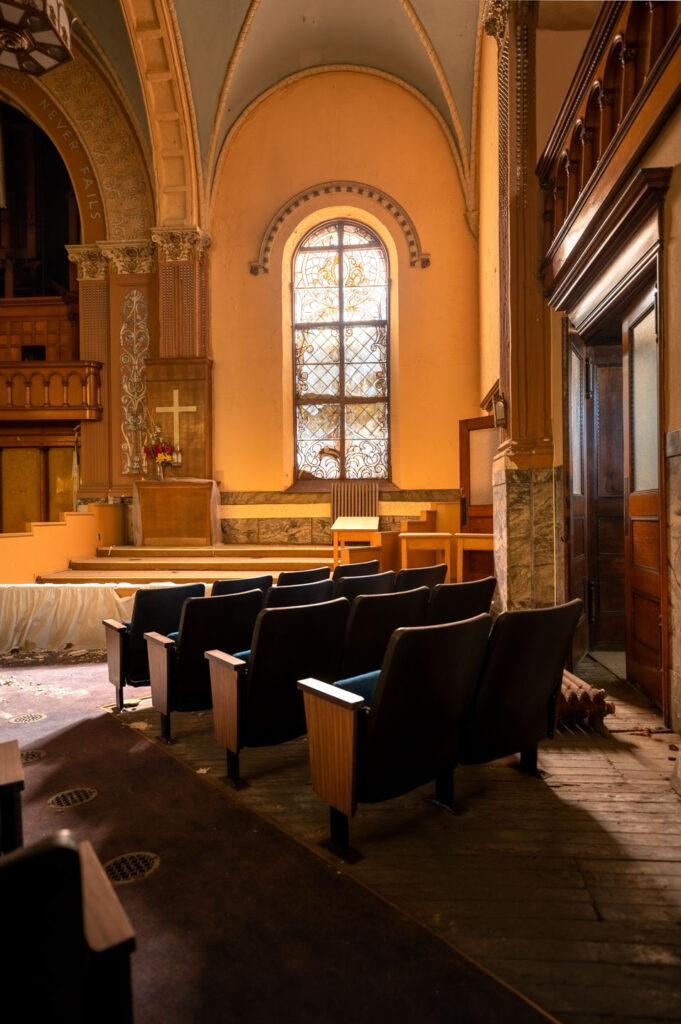 abandoned church in cleveland, ohio